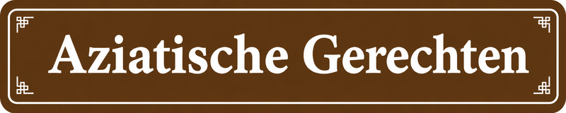 Aziatische gerechten