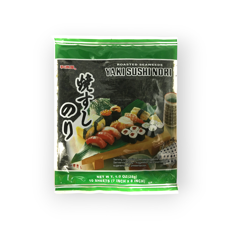 He Zhou Wu Sushi Nori 28gr 10 vellen