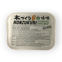 Honzukuri Shiro Miso Paste 500gr BBD: 24-10-2026