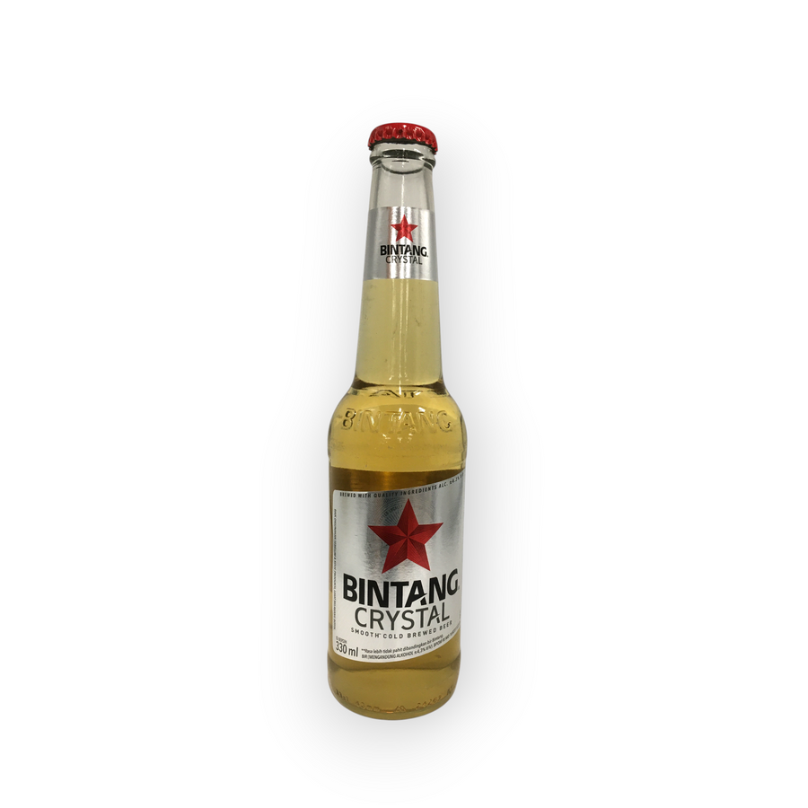 Bintang Crystal Beer 4.% alc. 330ml