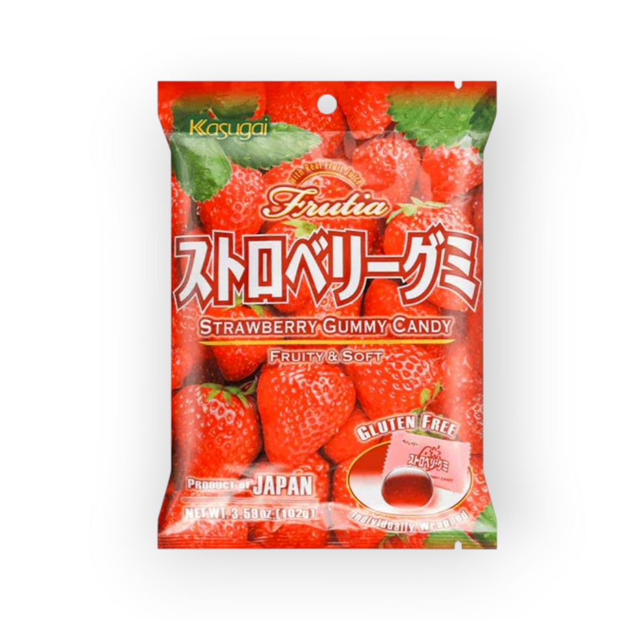 Kasugai Strawberry Gummy 102gr