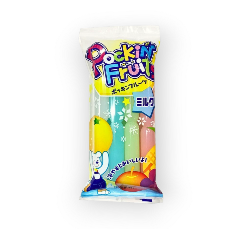 Pokkin Milk & Fruits Mix Freezable 530gr