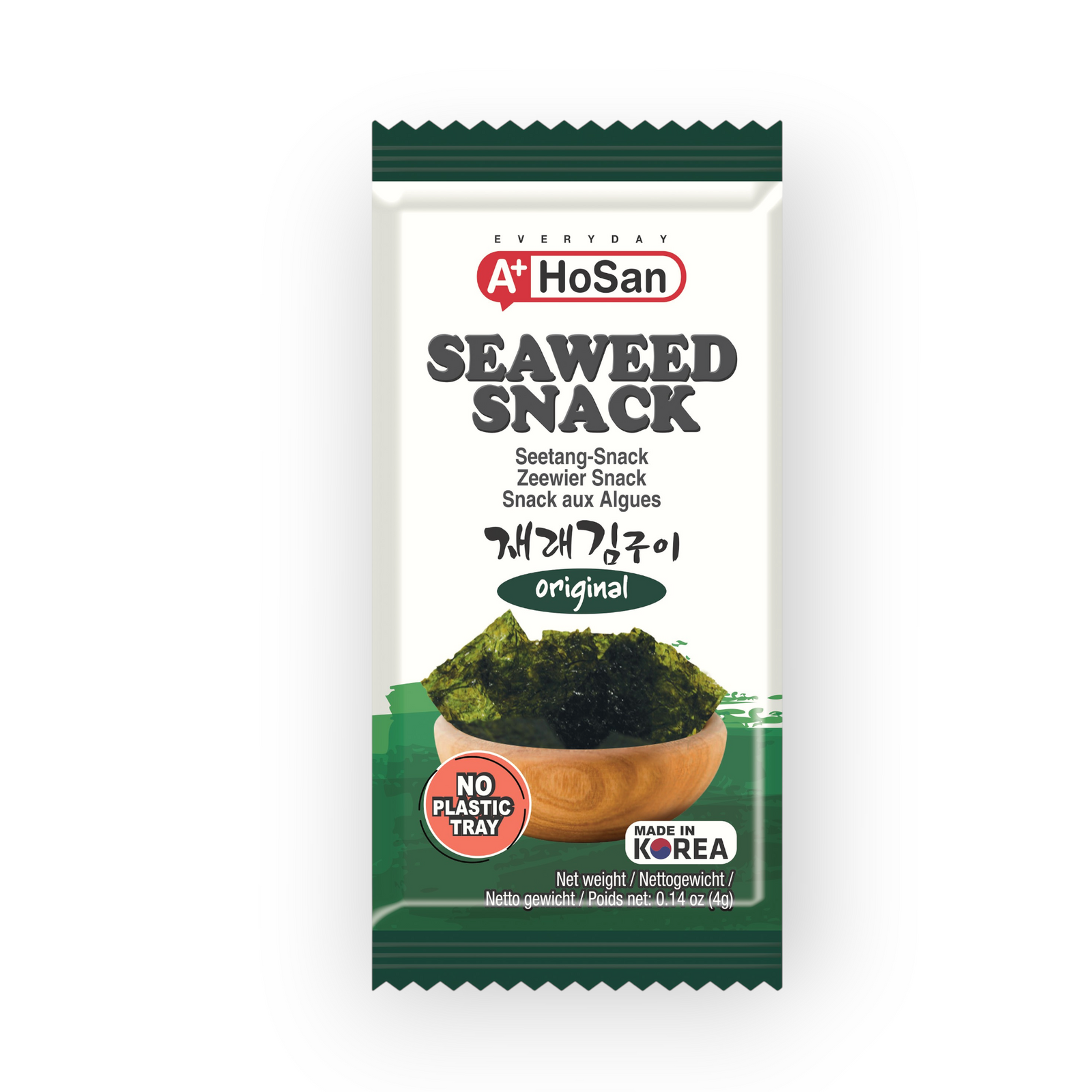A+ Zeewier snack geroosterd gekruid 20x4gr