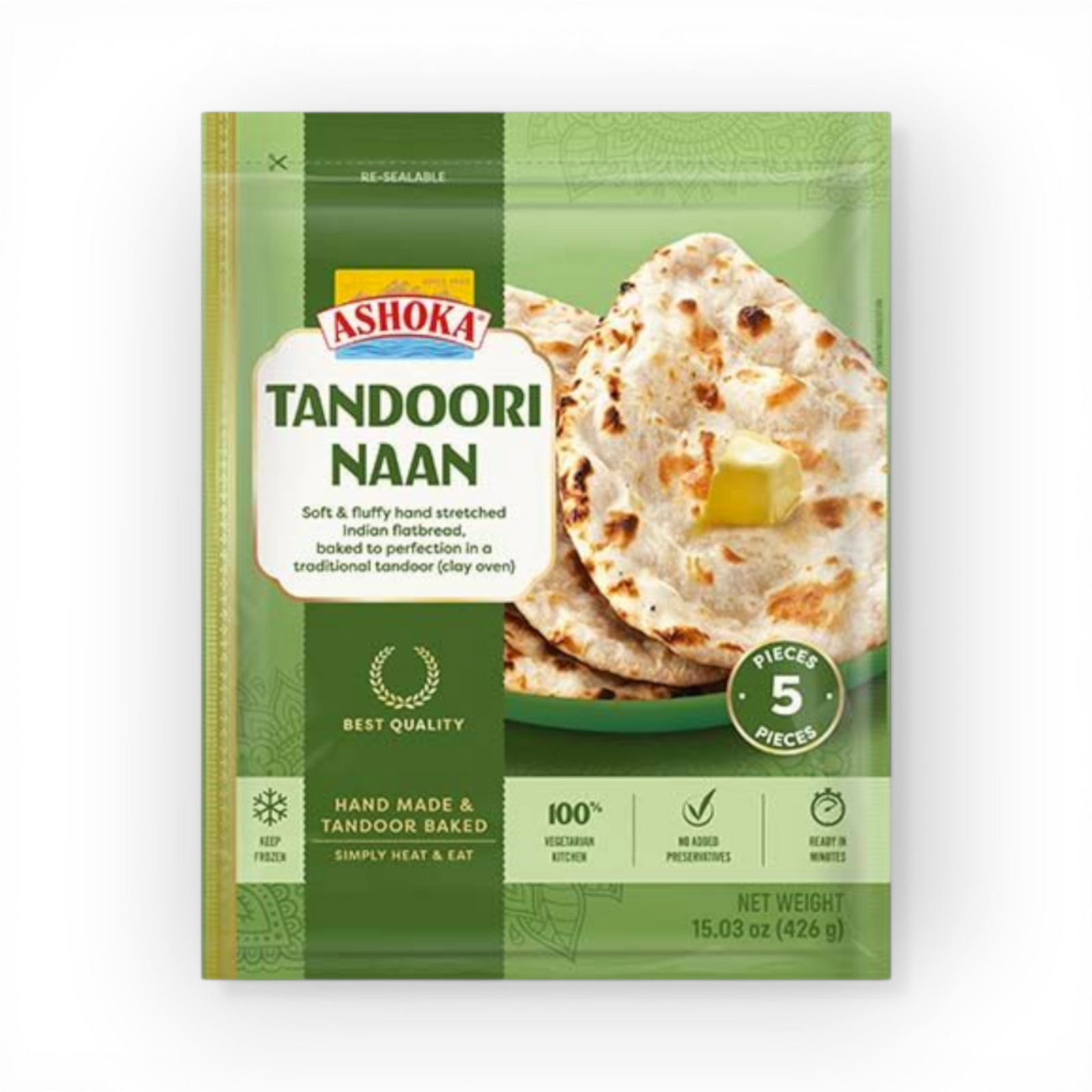 Ashoka DV Tandoori Naan 426gr