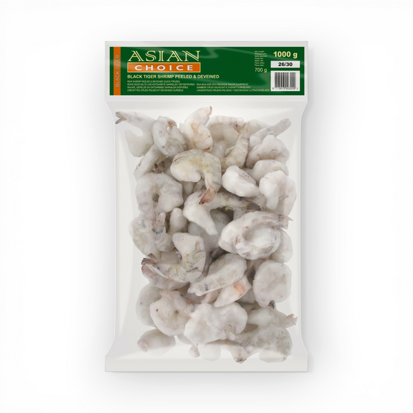 Black Tiger Shrimp Raw P&D 26/30
