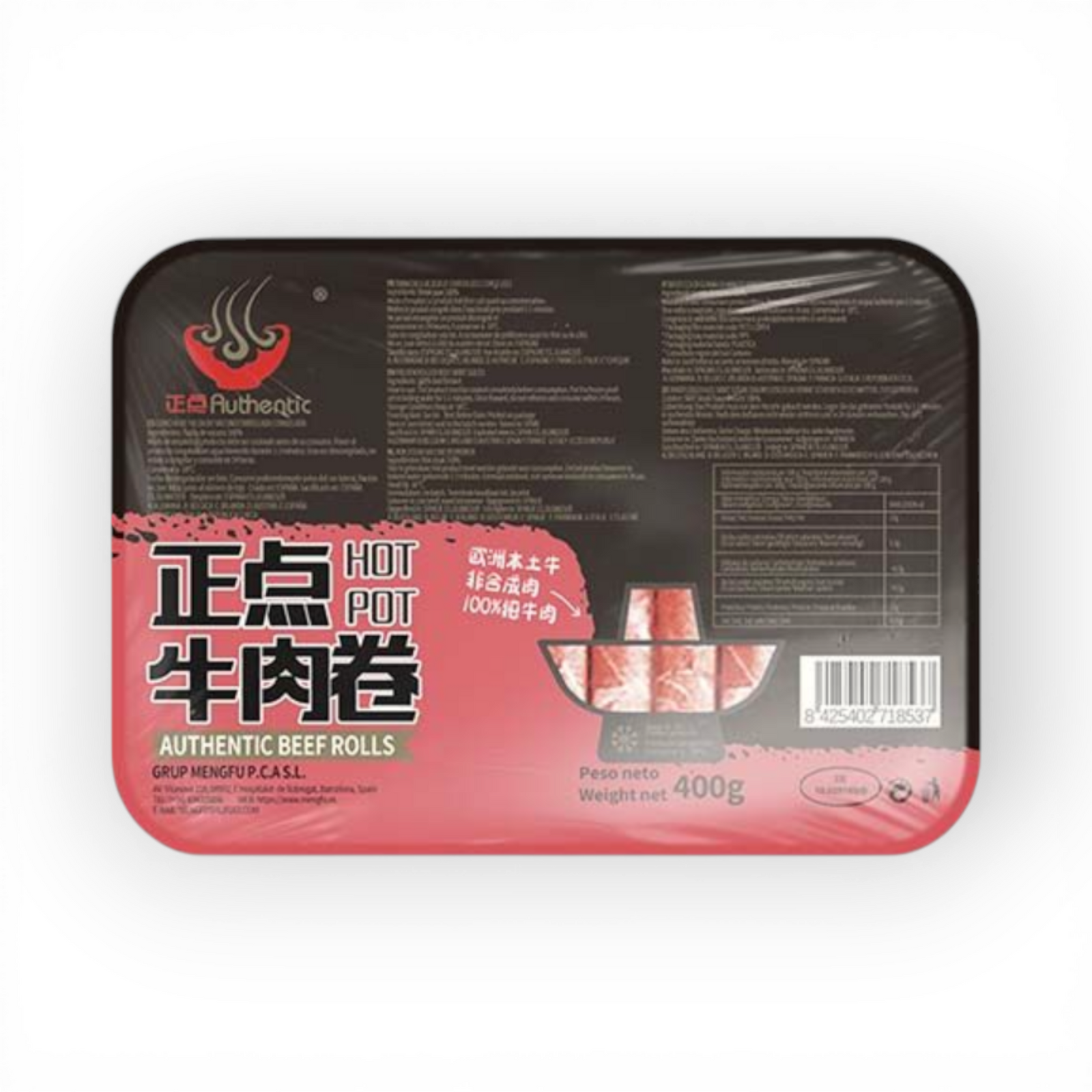Authentic DV Beef Slices 400gr