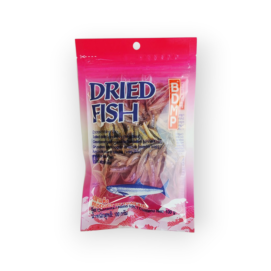 Ansjovis Gedroogd Zonder Kop 100gr
