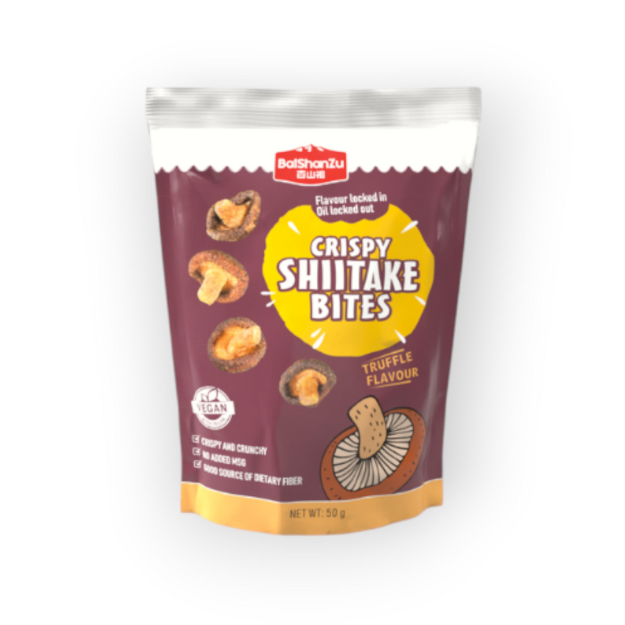 Bai Shan Zhou Crispy Shiitake Bites Truffle 50gr