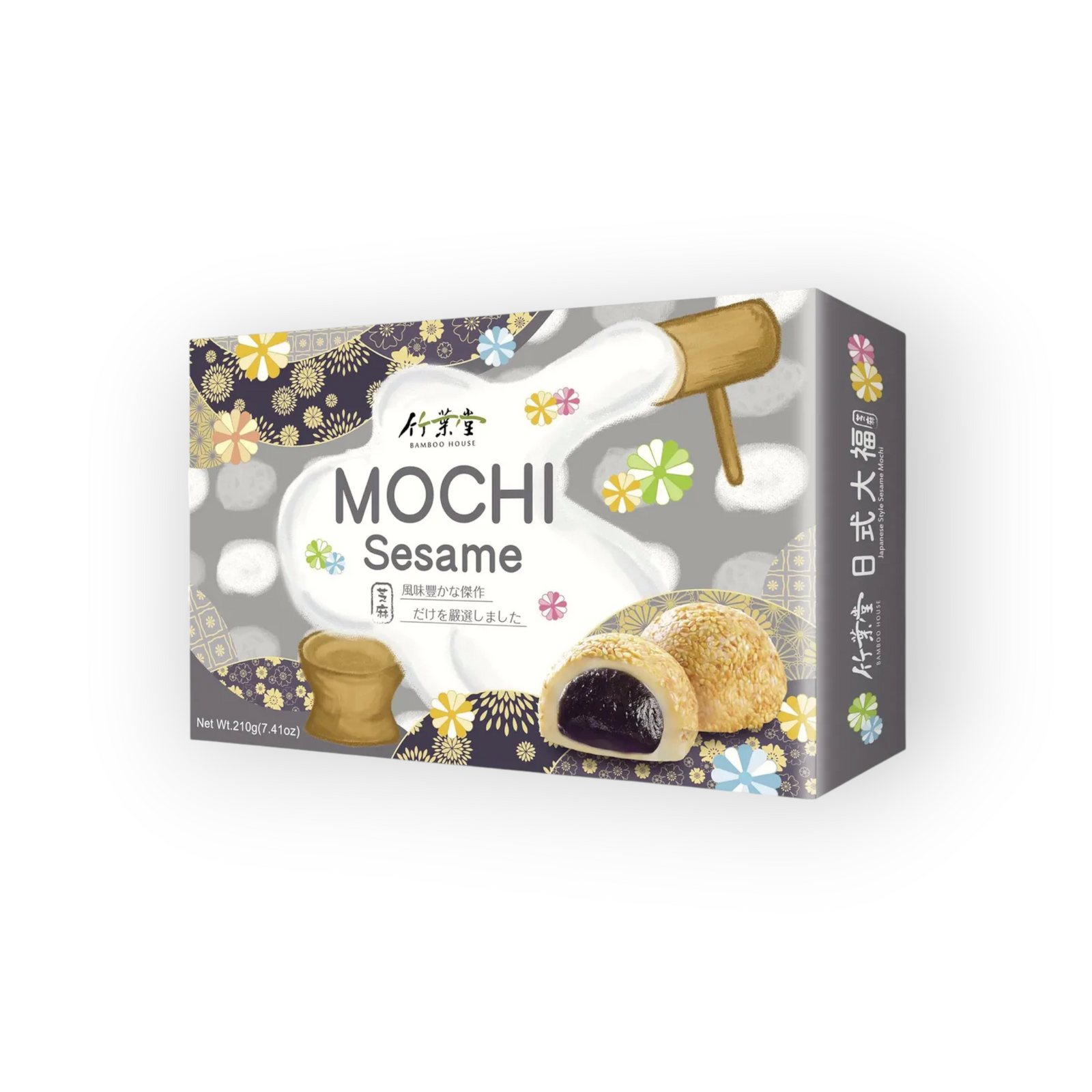 Bamboo House Mochi Black Sesame 210gr