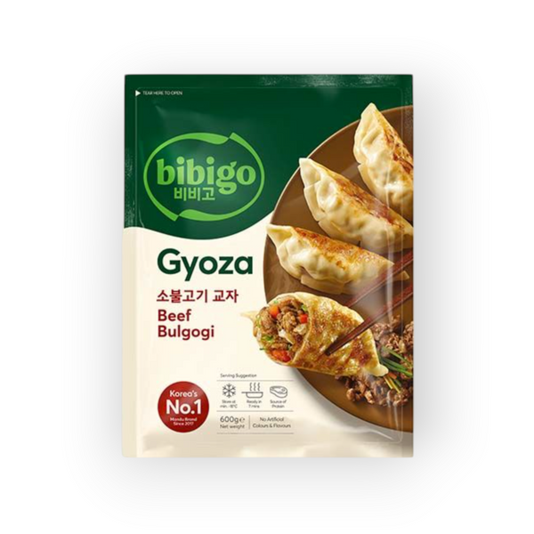 Bibigo DV Gyoza Beef Bulgogi & Vegetables 600gr