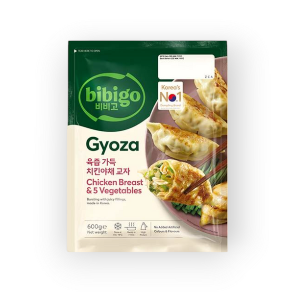 Bibigo DV Gyoza Chicken Breast & 5 Vegetables 600gr