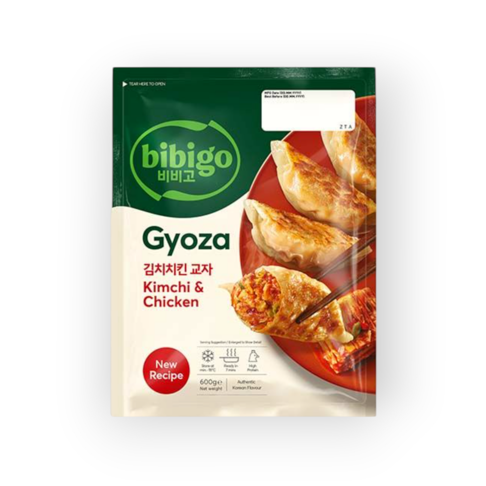 Bibigo DV Gyoza Kimchi Chicken 600gr