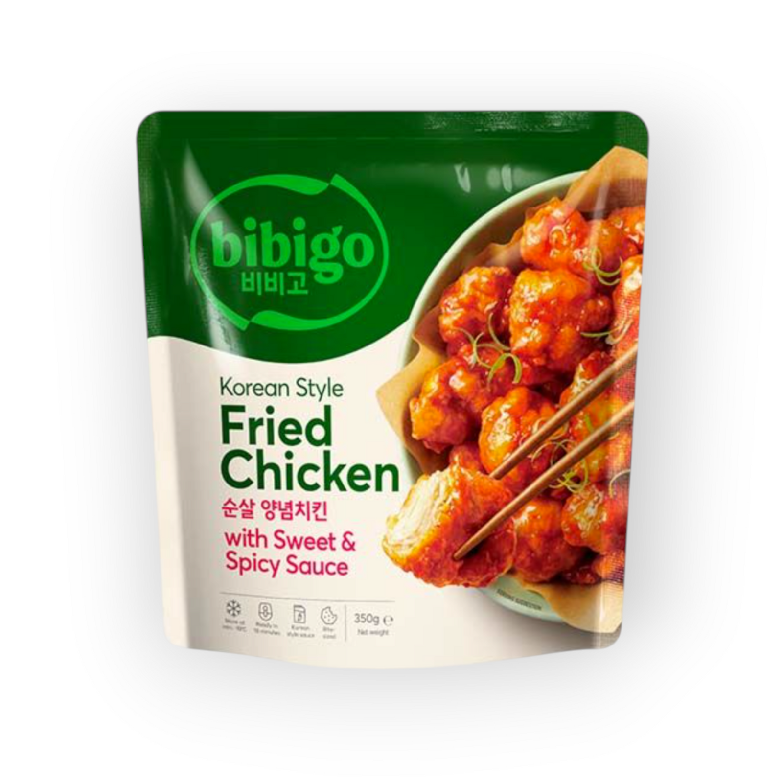 Bibigo DV Kor. Fried Chicken Sweet & Spicy 350gr