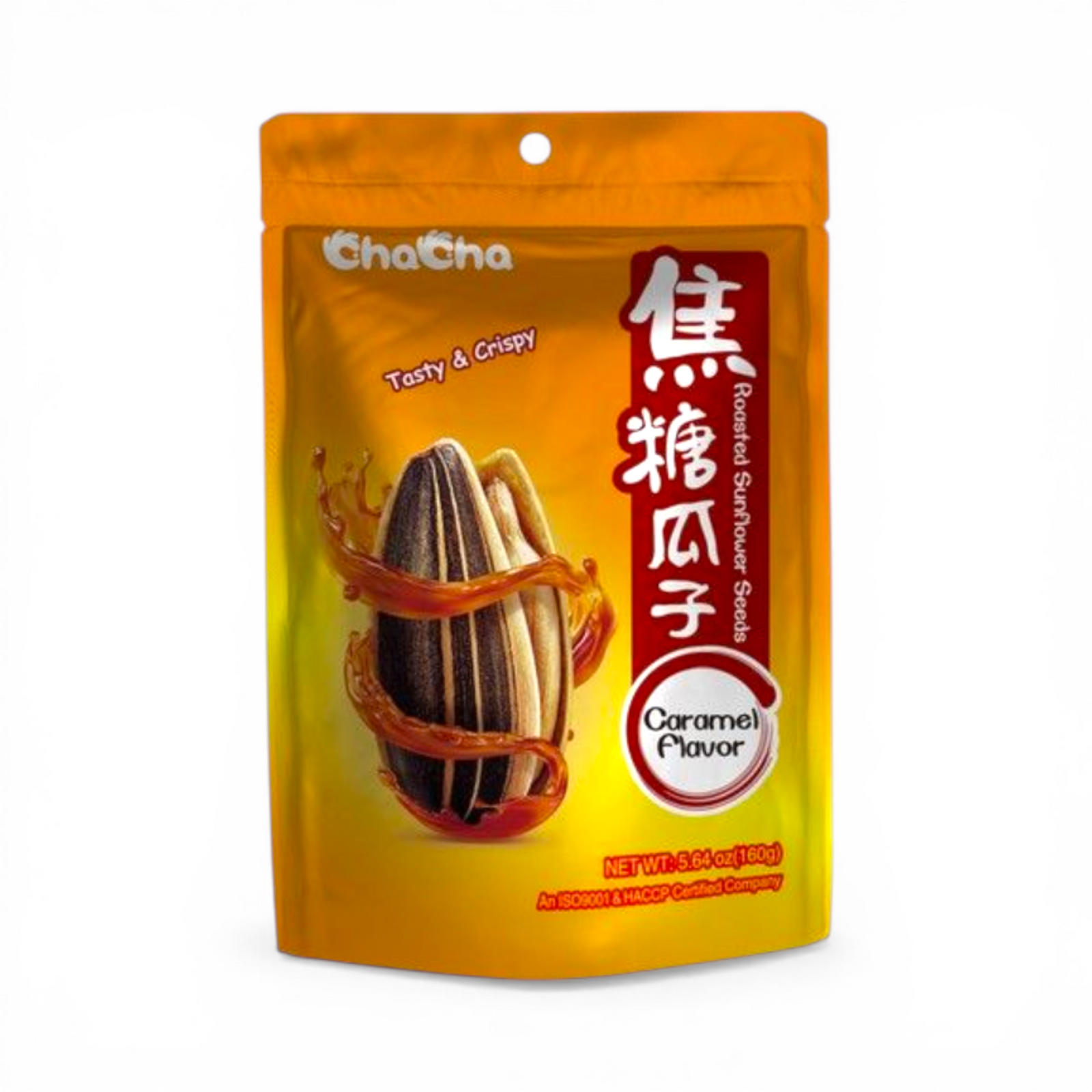 Cha Cha Sunflower Seeds Caramel 160gr