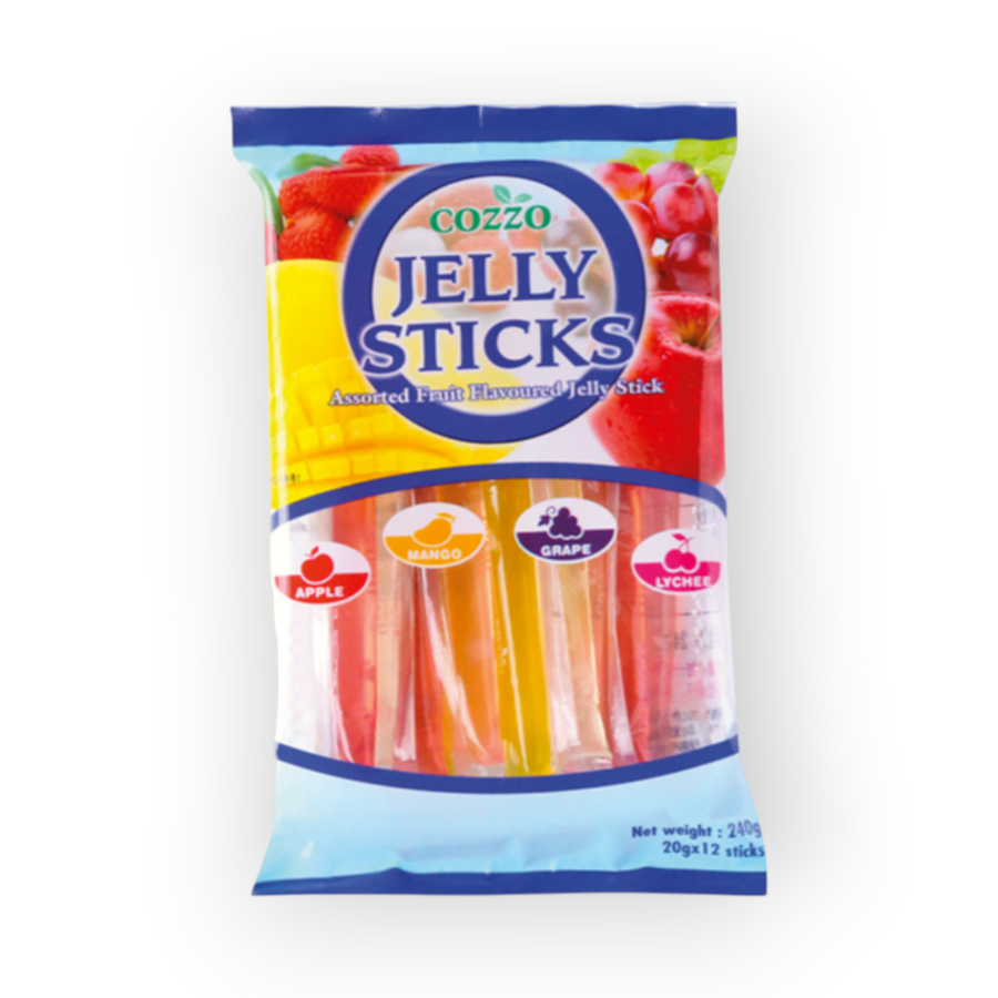 Cozzo Jelly Stick Fruit Assorted 240gr