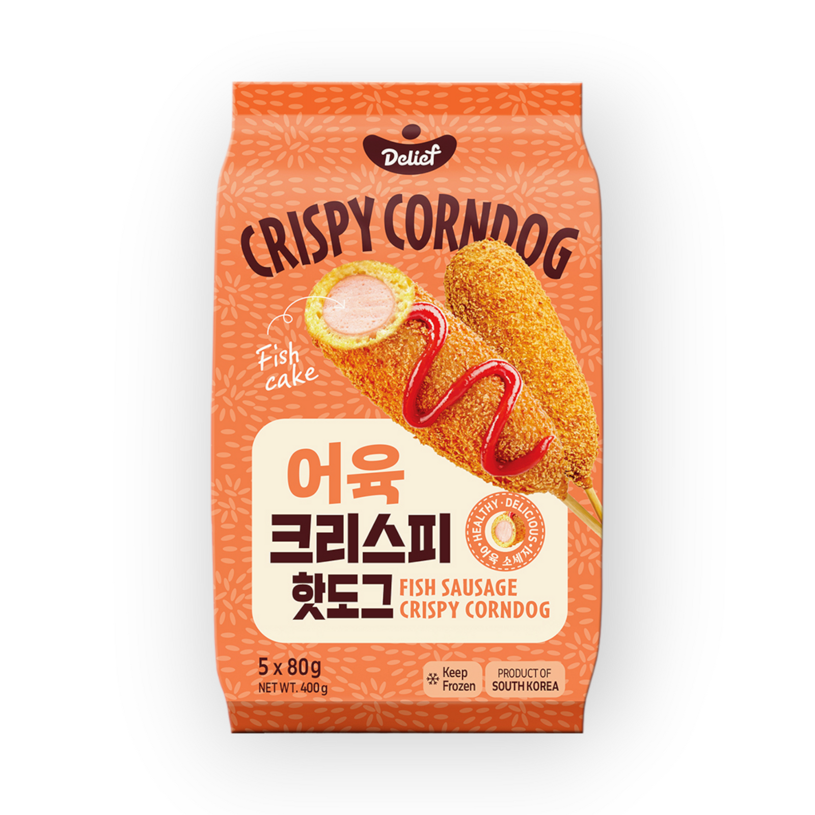 Delief DV Crispy Fish Corndog 400gr