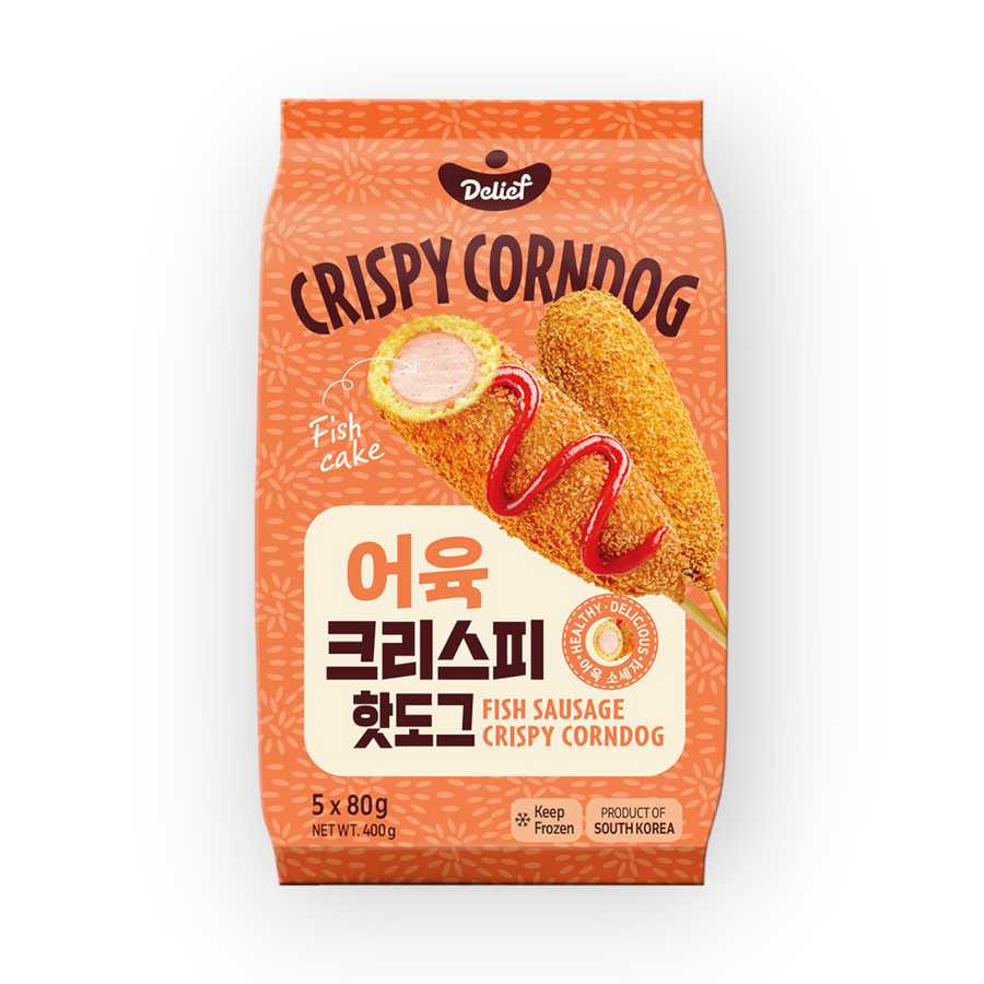 Delief DV Crispy Fish Corndog 400gr