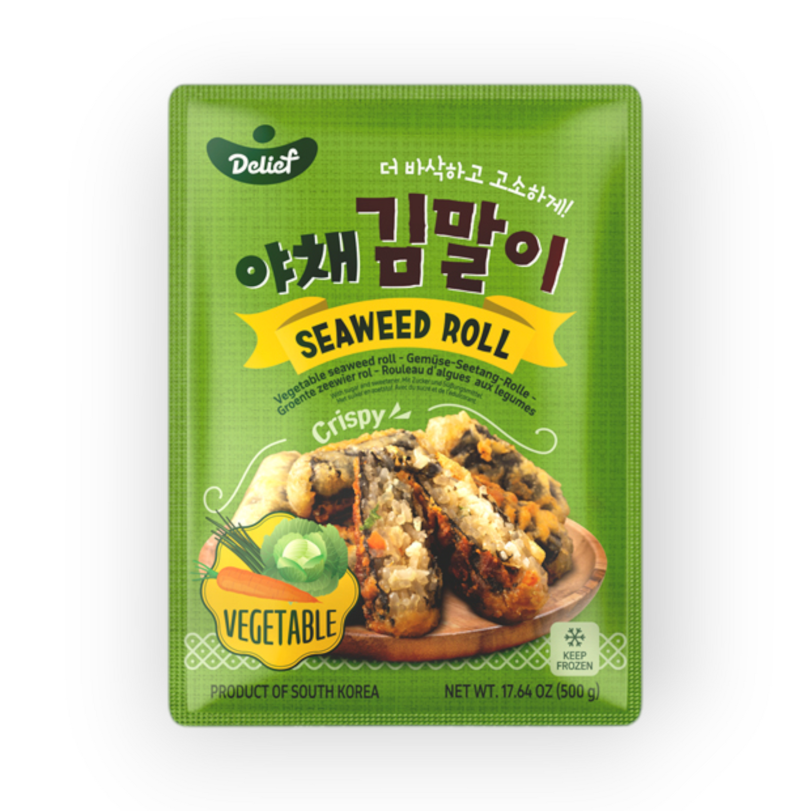Delief Fried Seaweed Roll Vegetable 500gr