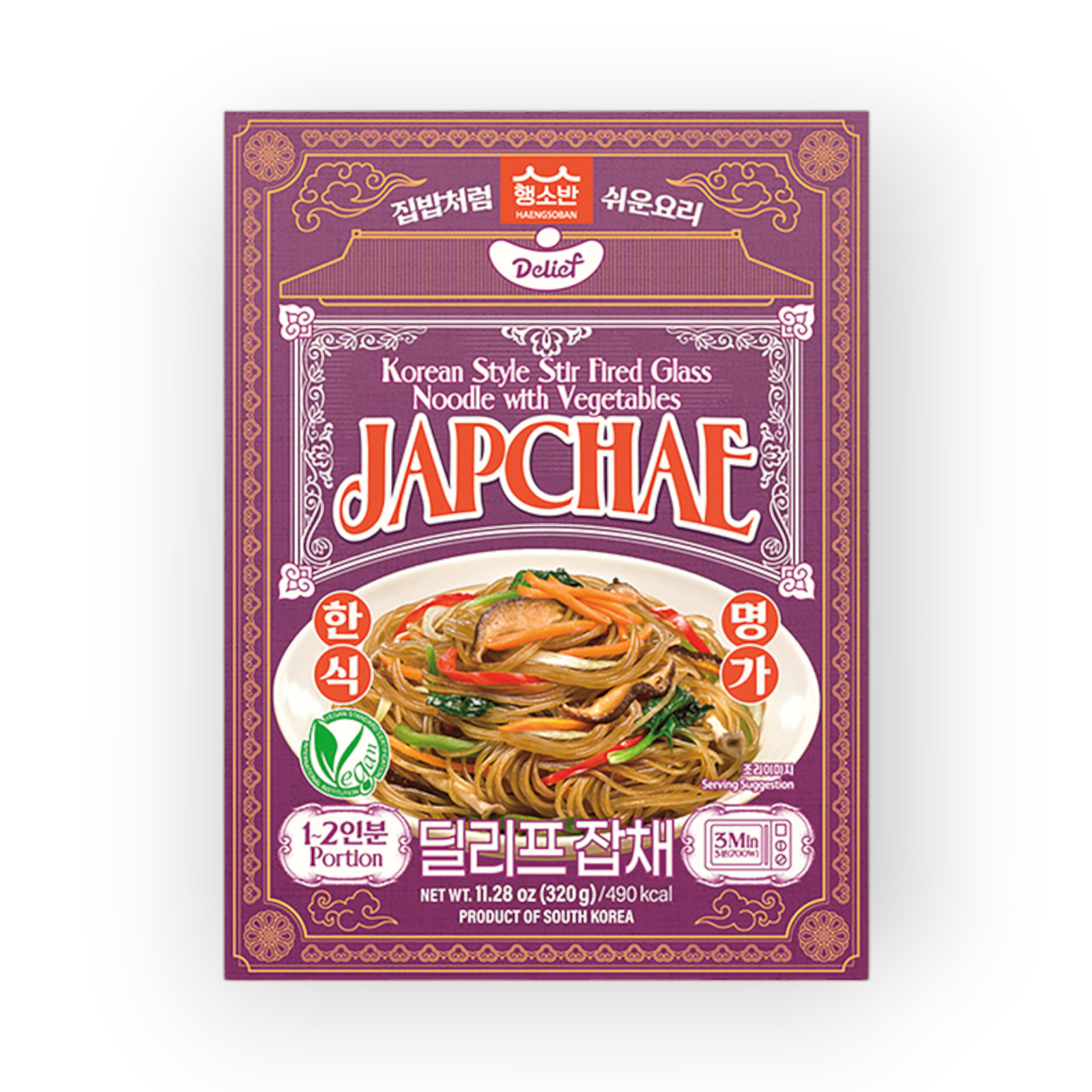 Delief Japchae Noodles 320gr
