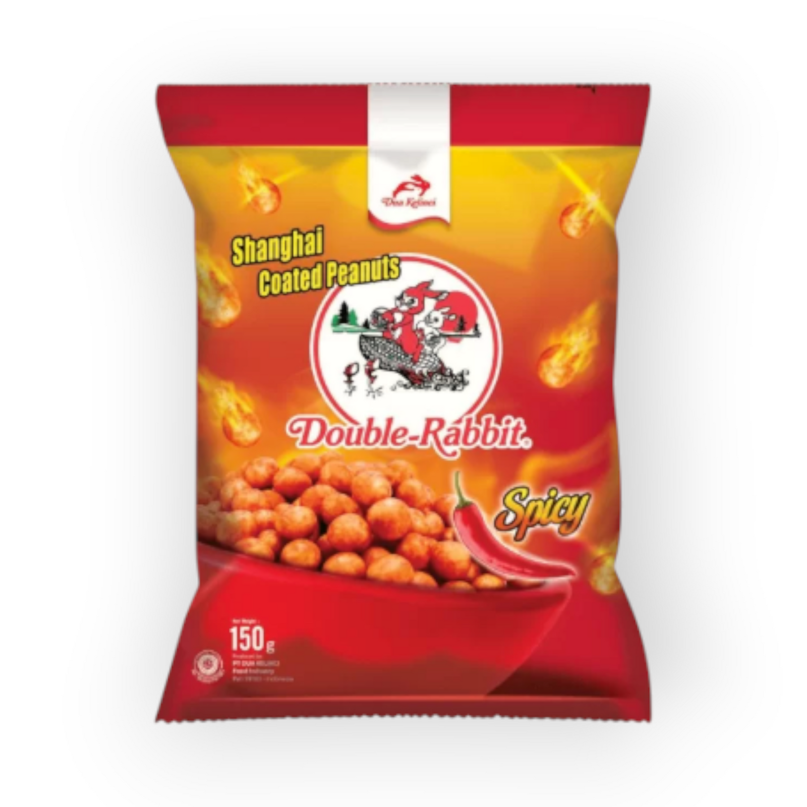 Dua Kelinci Shanghai Noten Spicy 150gr