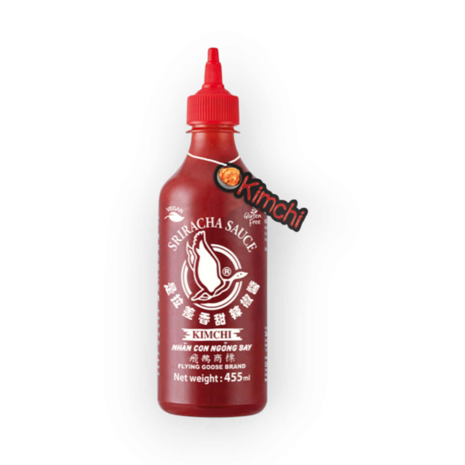 FLYING GOOSE Sriracha Chilli Sauce w. Kimchi 455ml