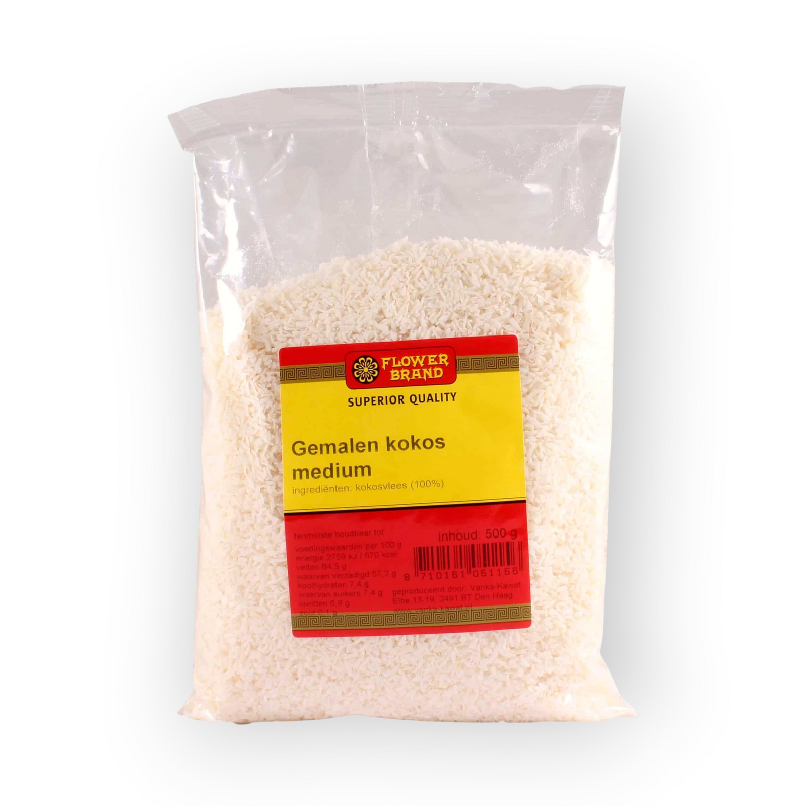 Klapper Kokos Medium 500gr