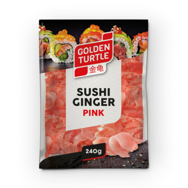 GOLDEN TURTLE Sushi Ginger Pink 240gr