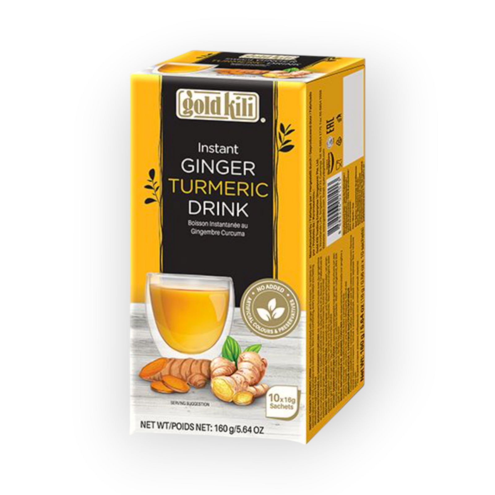 GOLD KILI Inst. Ginger Turmeric Tea 160gr