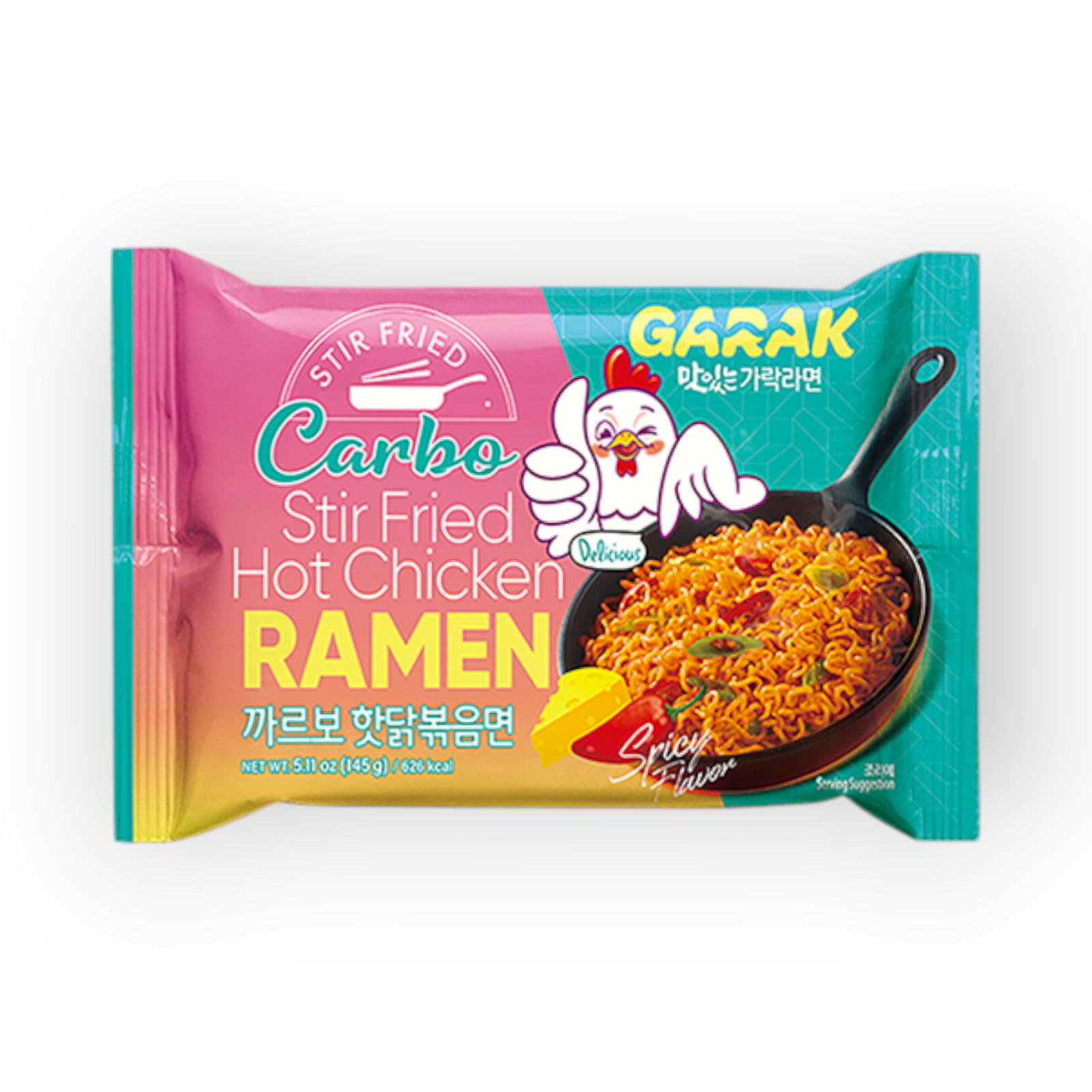 Garak Hot Chicken Carbo Ramen 145gr