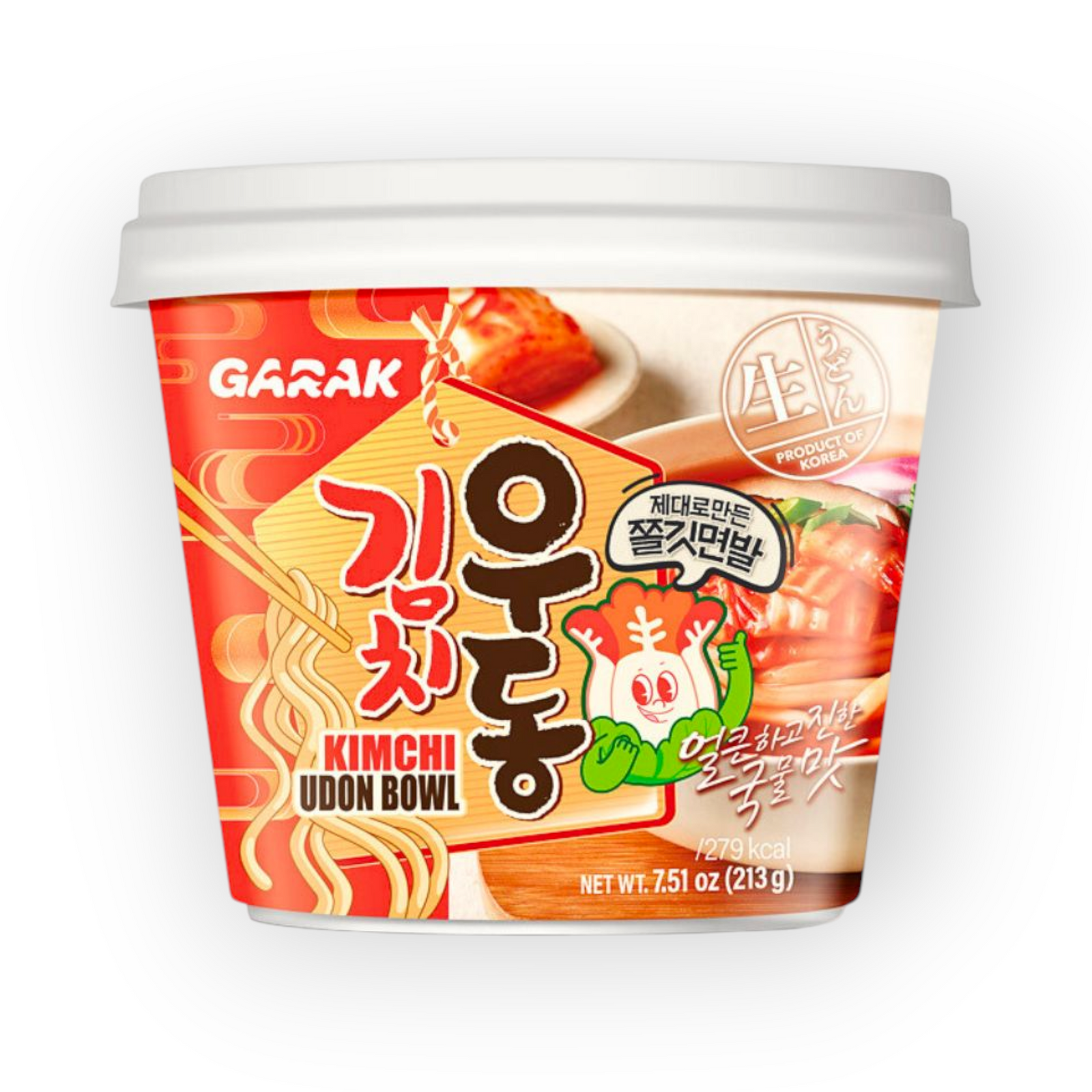 Garak KImchi Udon Bowl Noodles 213gr