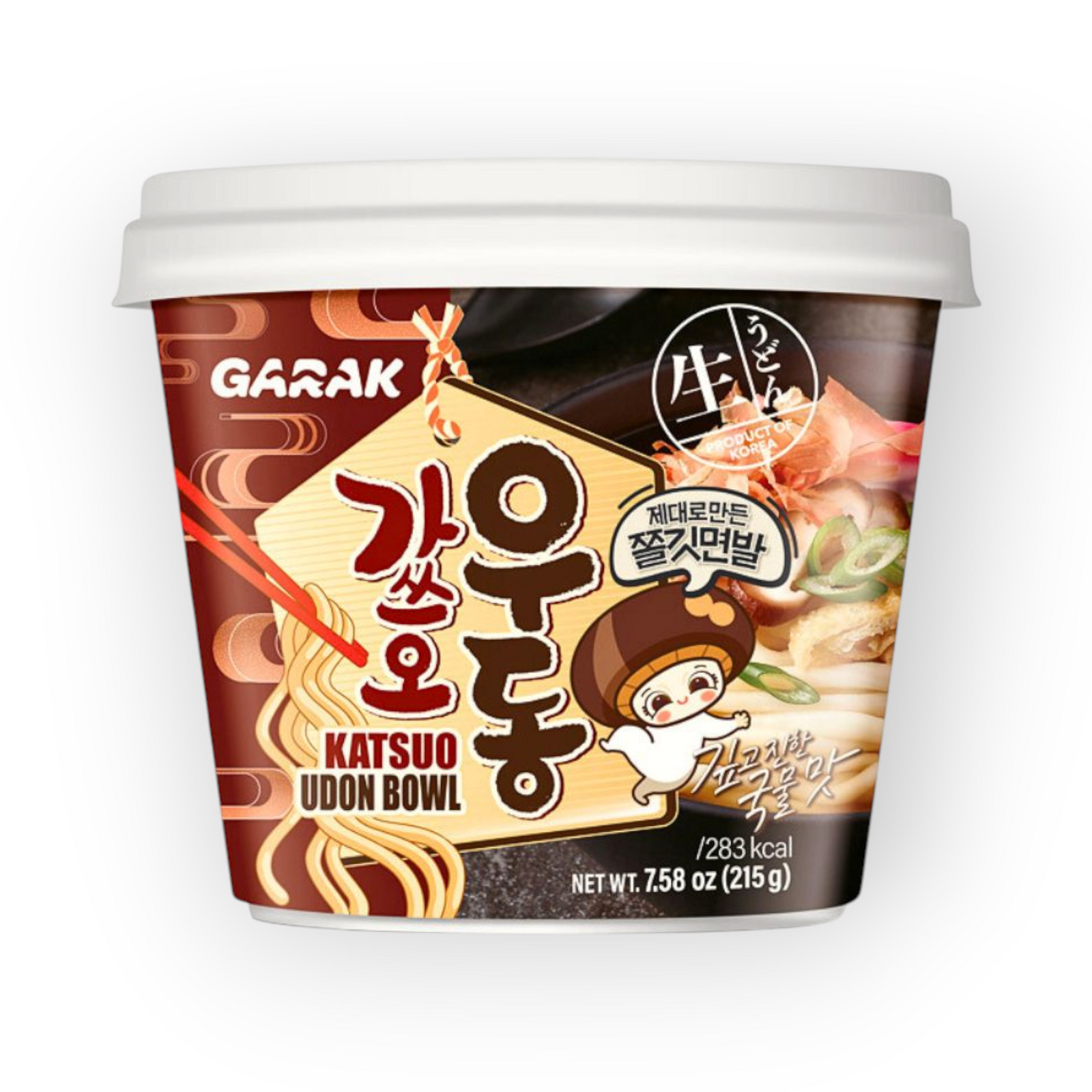 Garak Katsuo Udon Bowl Noodles 215gr