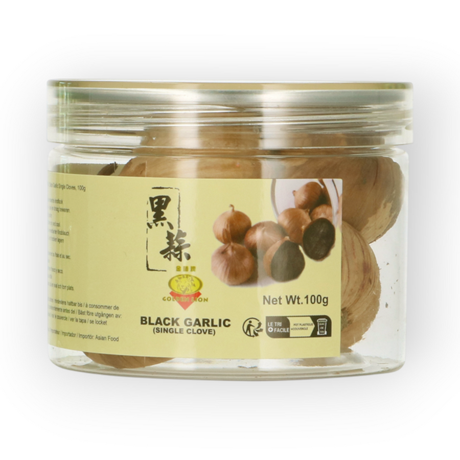 Golden Lion Black Garlic Cloves 100gr