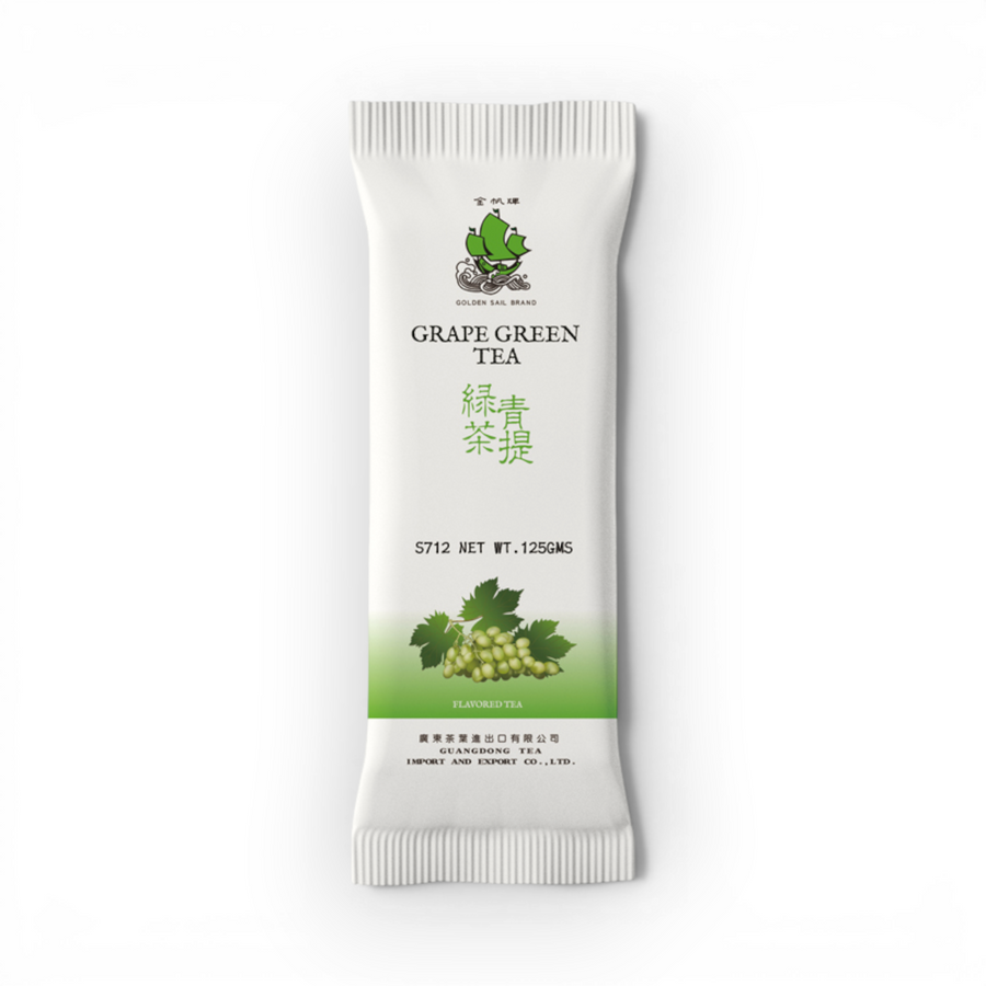 Golden Sail Grape Green Tea 125gr