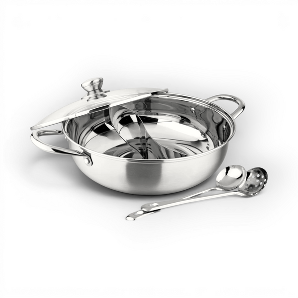 Hot Pot Pan 2 sections