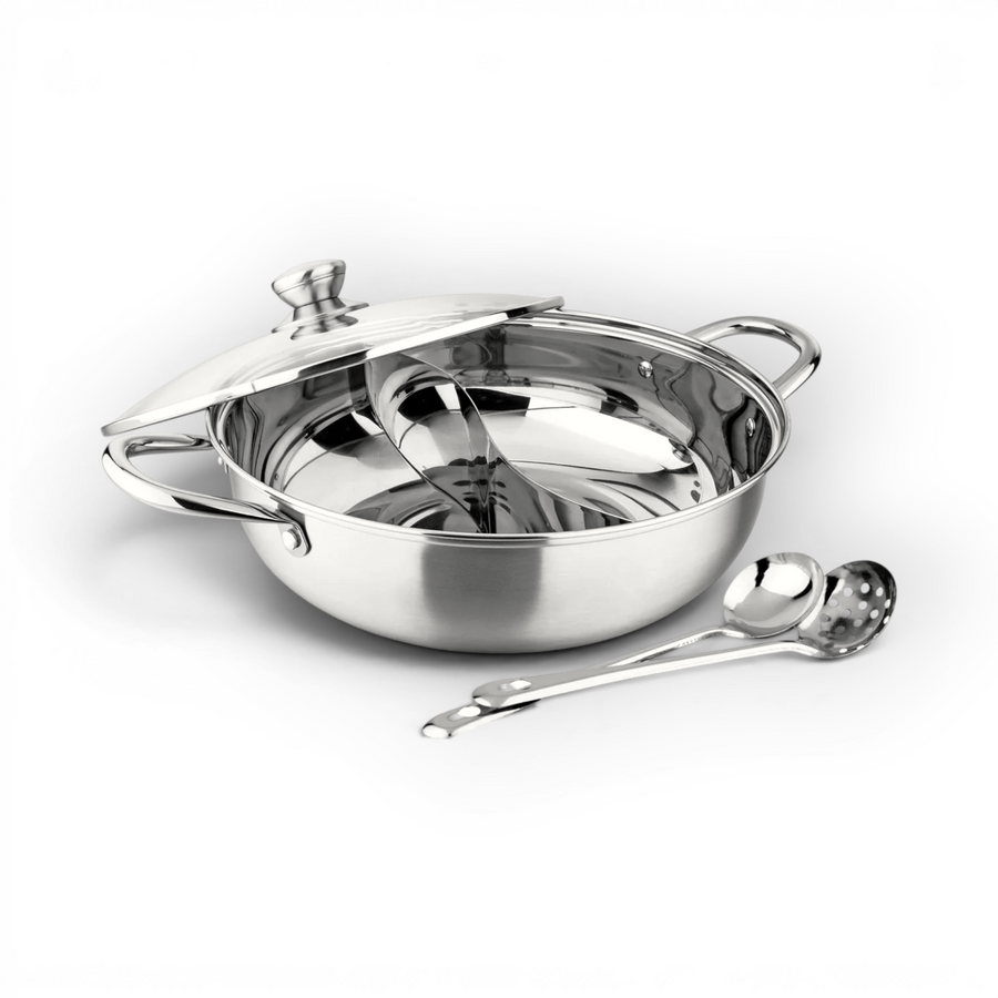Hot Pot Pan 2 sections