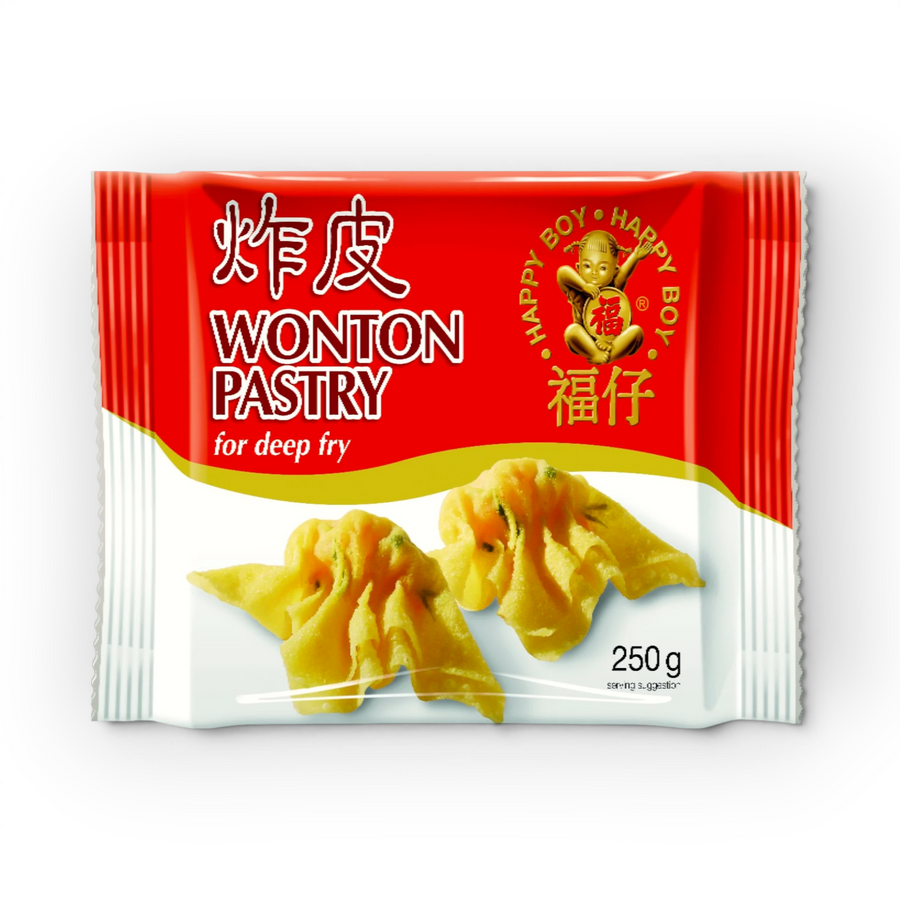 Wonton pastry deep fry 250gr