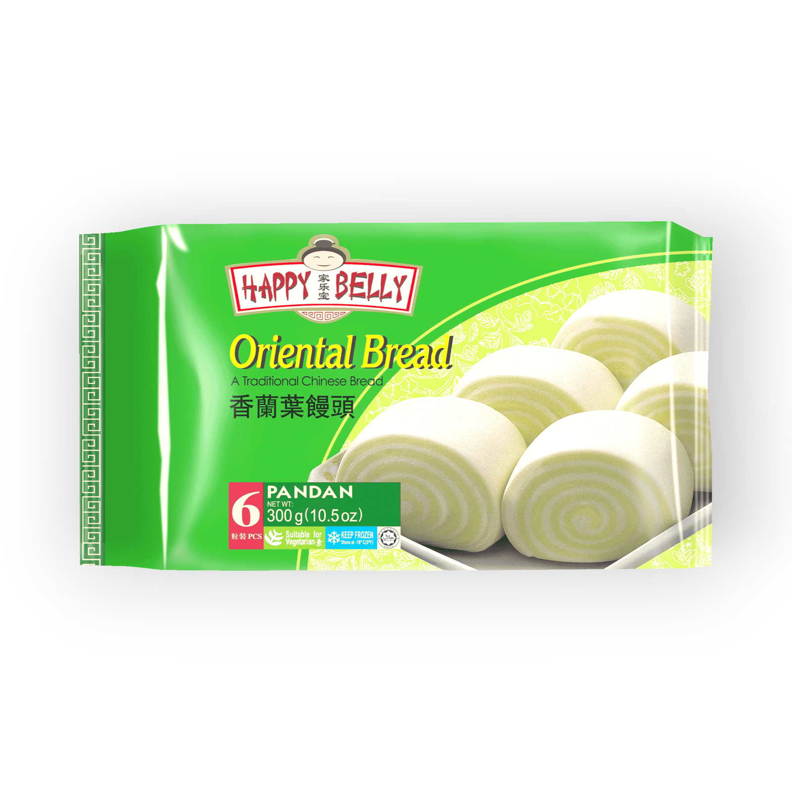 Oriental Bread Pandan 300gr