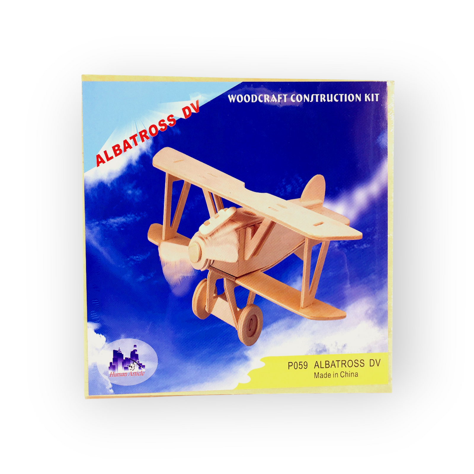 TG 3D Puzzel Vliegtuig Dubbeldekker Albatros DV