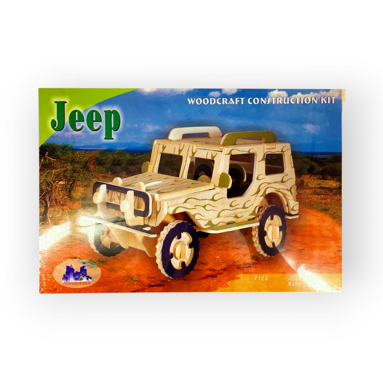 TG 3D Puzzel Auto Jeep 2