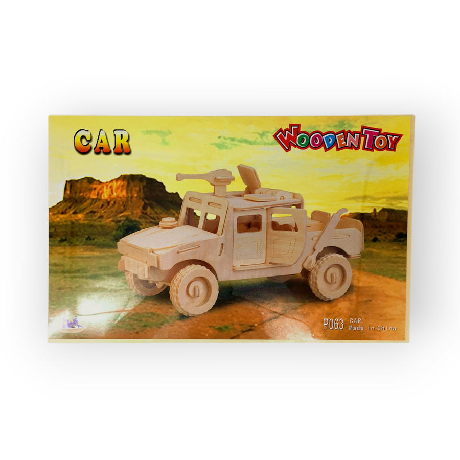 TG 3D Puzzel Auto Jeep