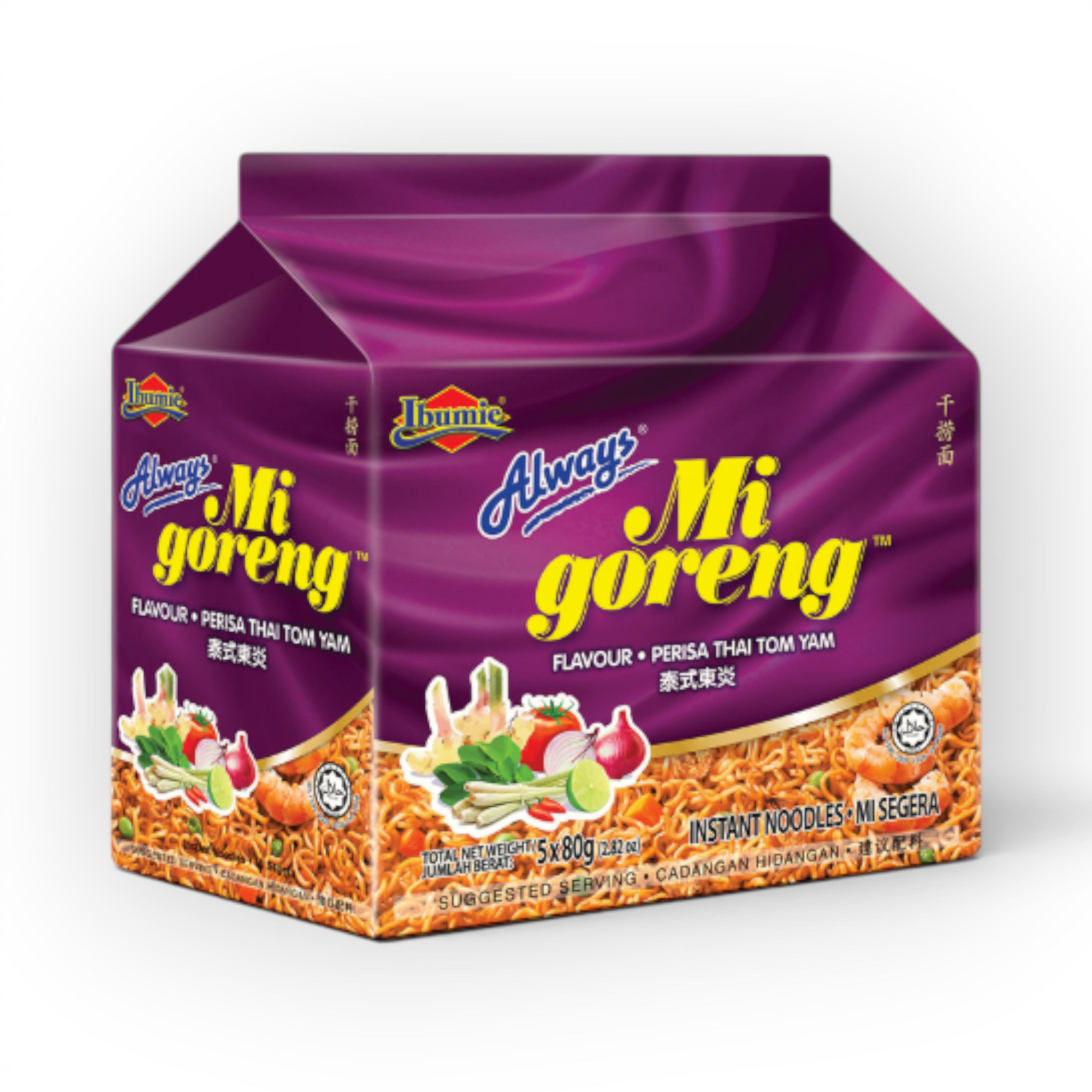 Ibumie Mi Goreng Thai Tom Yam 80gr