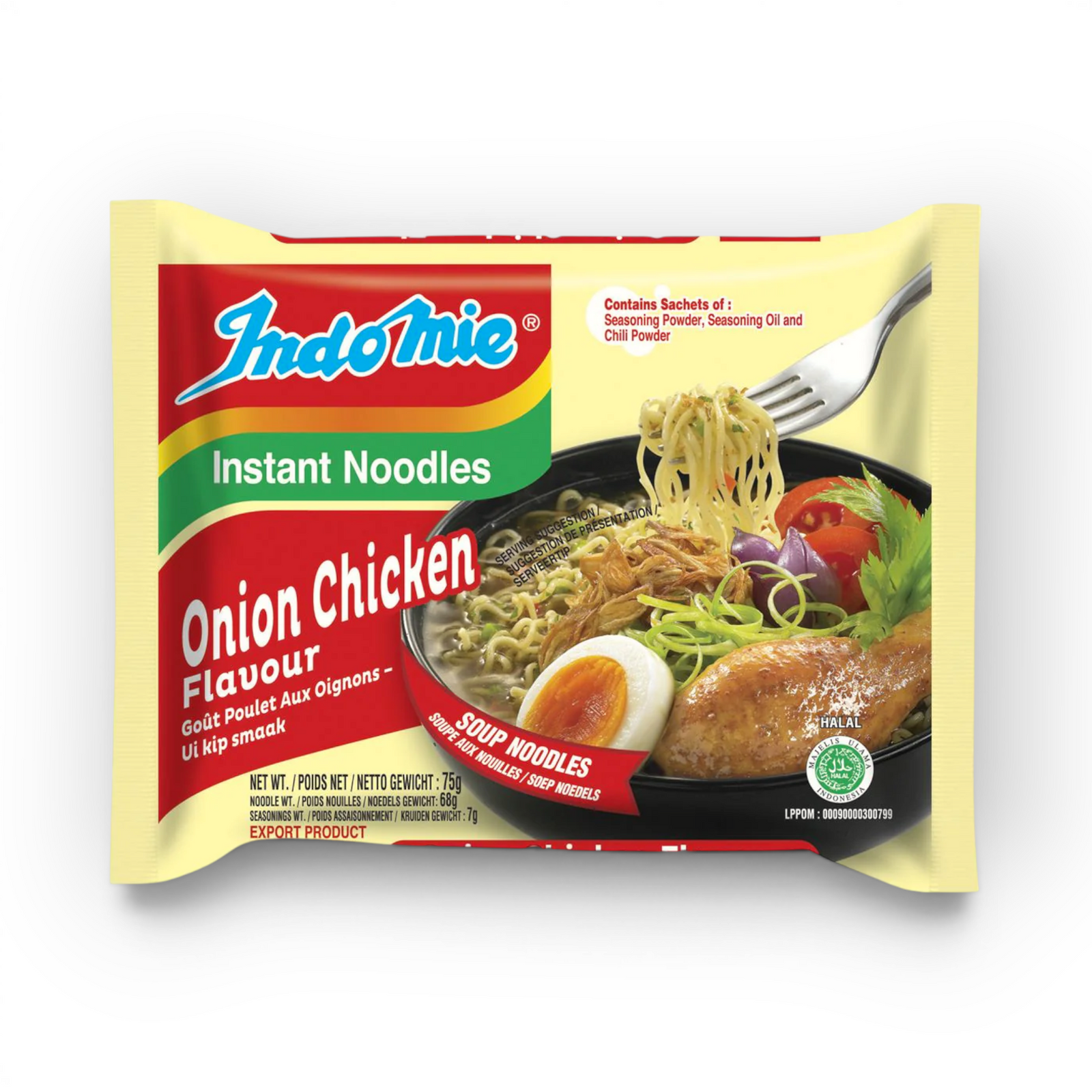 Chicken Onion Inst. Noodles 75gr 5pak