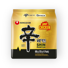 Inst. Noodle Shin Ramyun Chicken 5x120gr