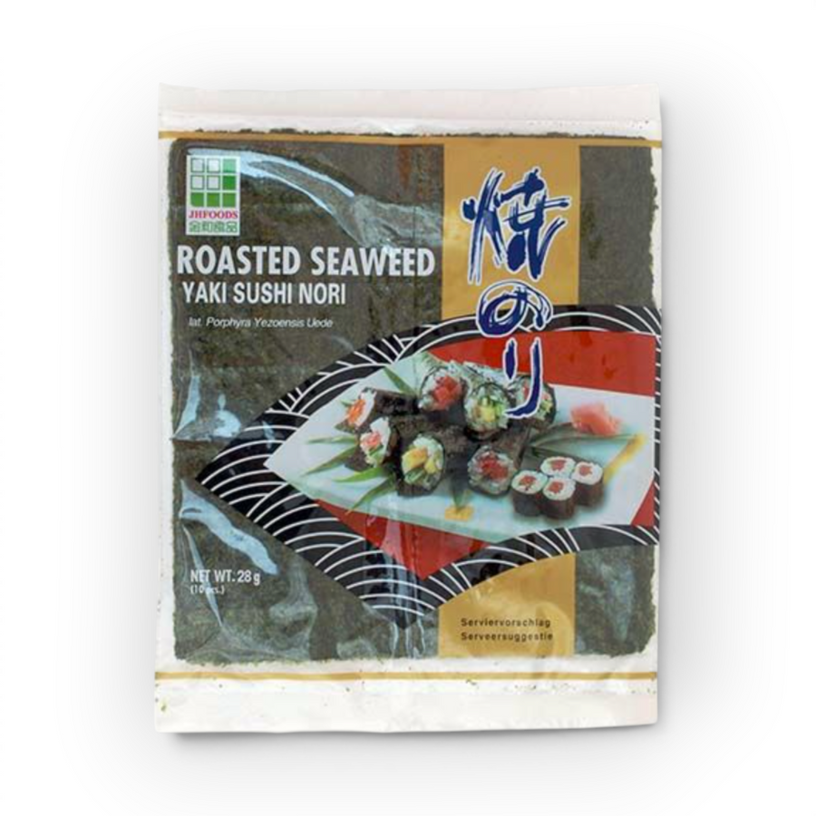 JHFOODS Yaki Nori Sushi seaweed 10pcs Gold