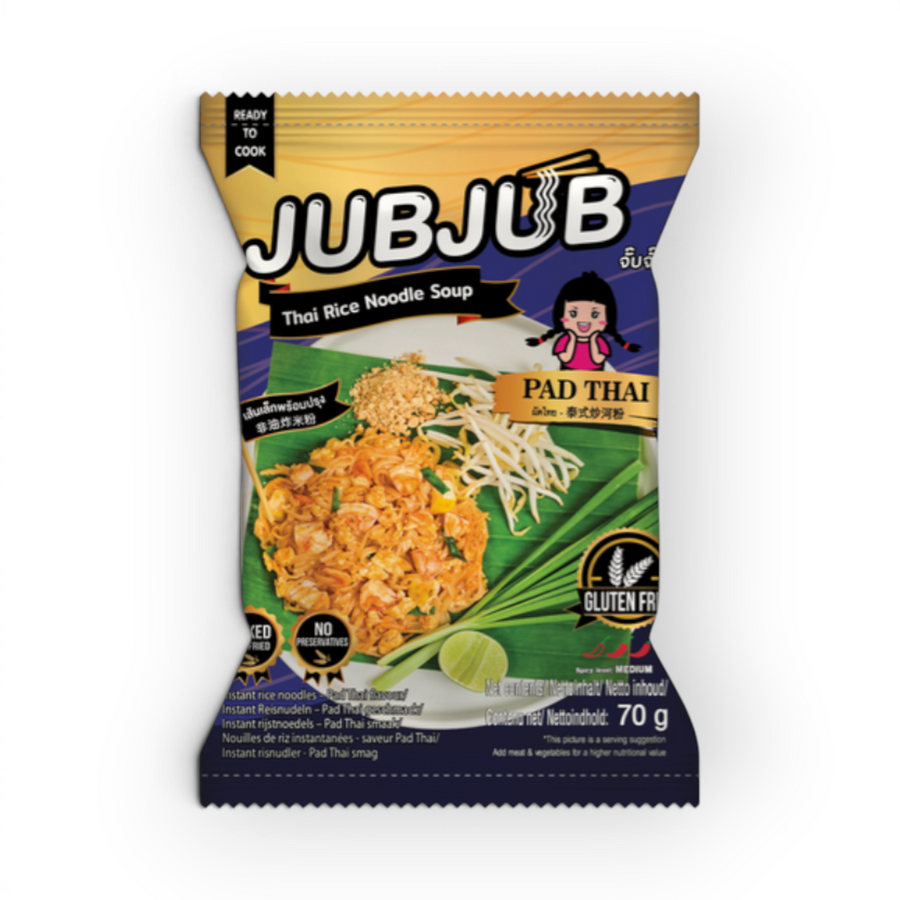 Jub Jub Inst. Rice Pad Thai Noodles 70gr