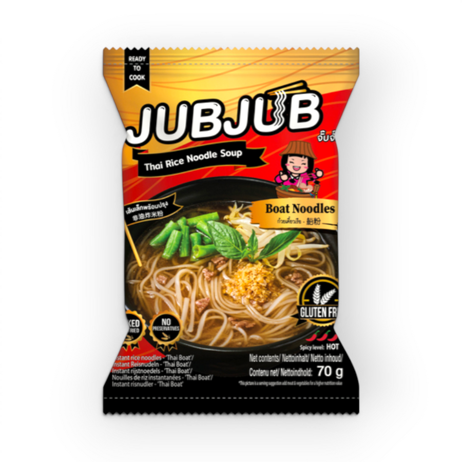Jub Jub Inst. Rice Thai Boat Noodles 70gr