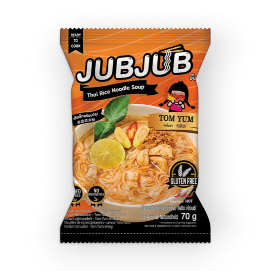 Jub Jub Inst. Rice Tom Yum Noodles 70gr