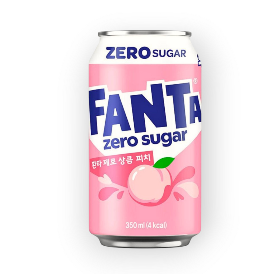 Fanta White Peach Zero 350ml