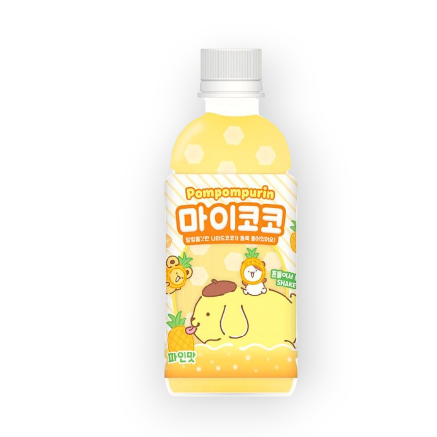Sanrio My Coco Pompompurin Pineapple drink 340ml