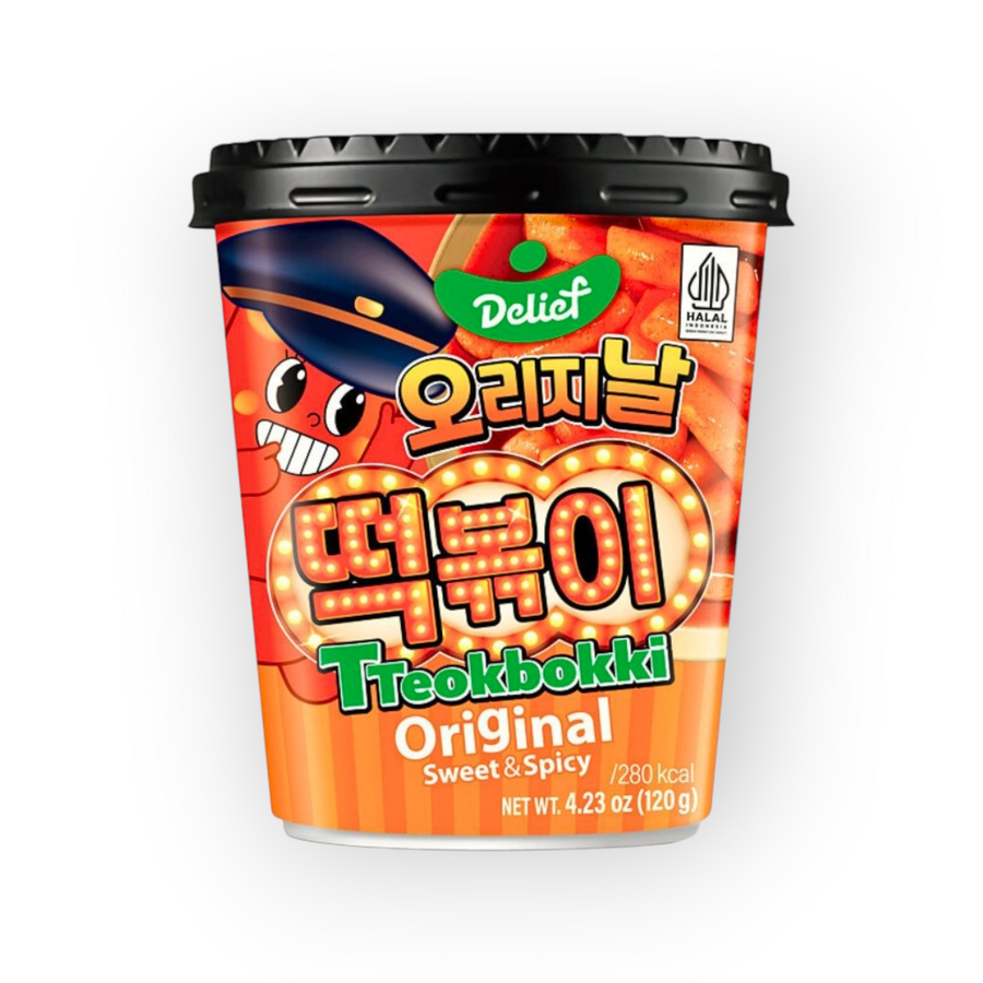 Delief Rabokki Sweet & Spicy 120gr (halal)